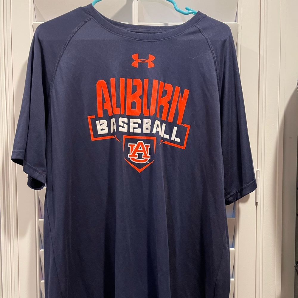 Under Armour Auburn Baseball shirt size L